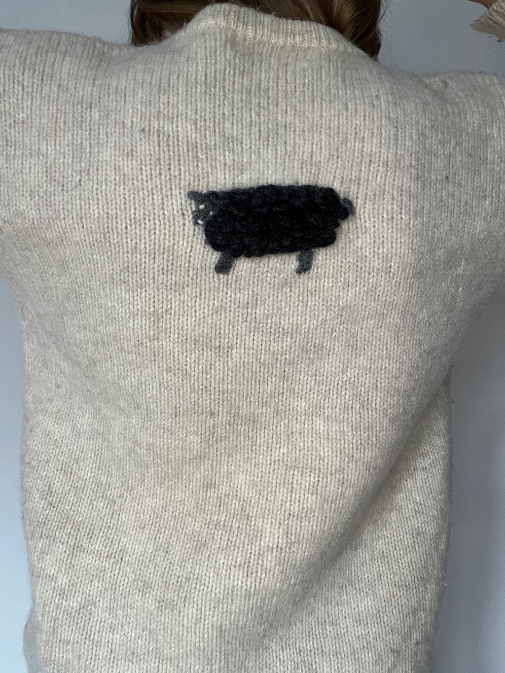 Sheep forever 100% wool sweater