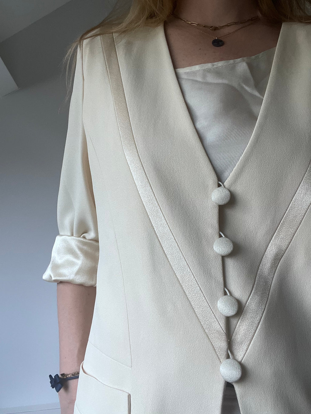 Stunning Sonia Rykiel blazer - ivory