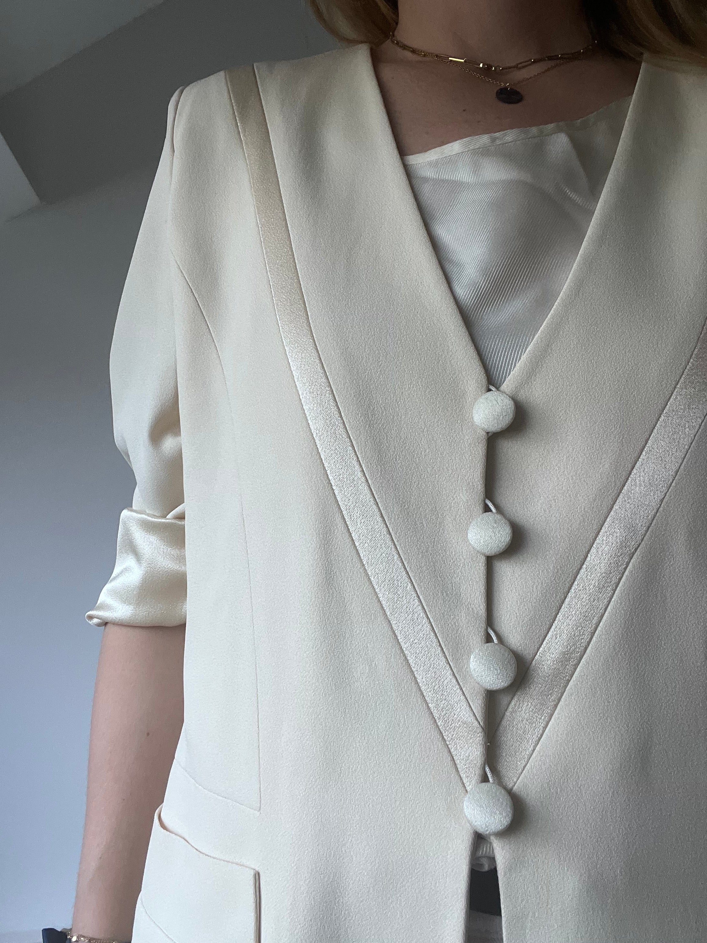 Stunning Sonia Rykiel blazer - ivory