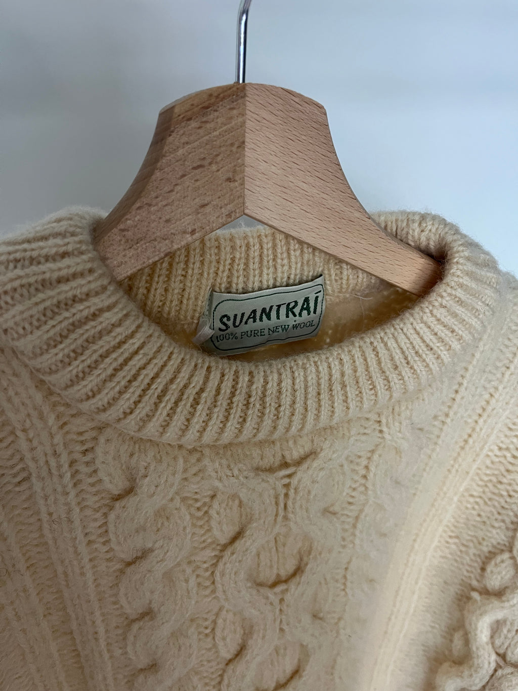 Irish fisherman knitwear 100% pure wool