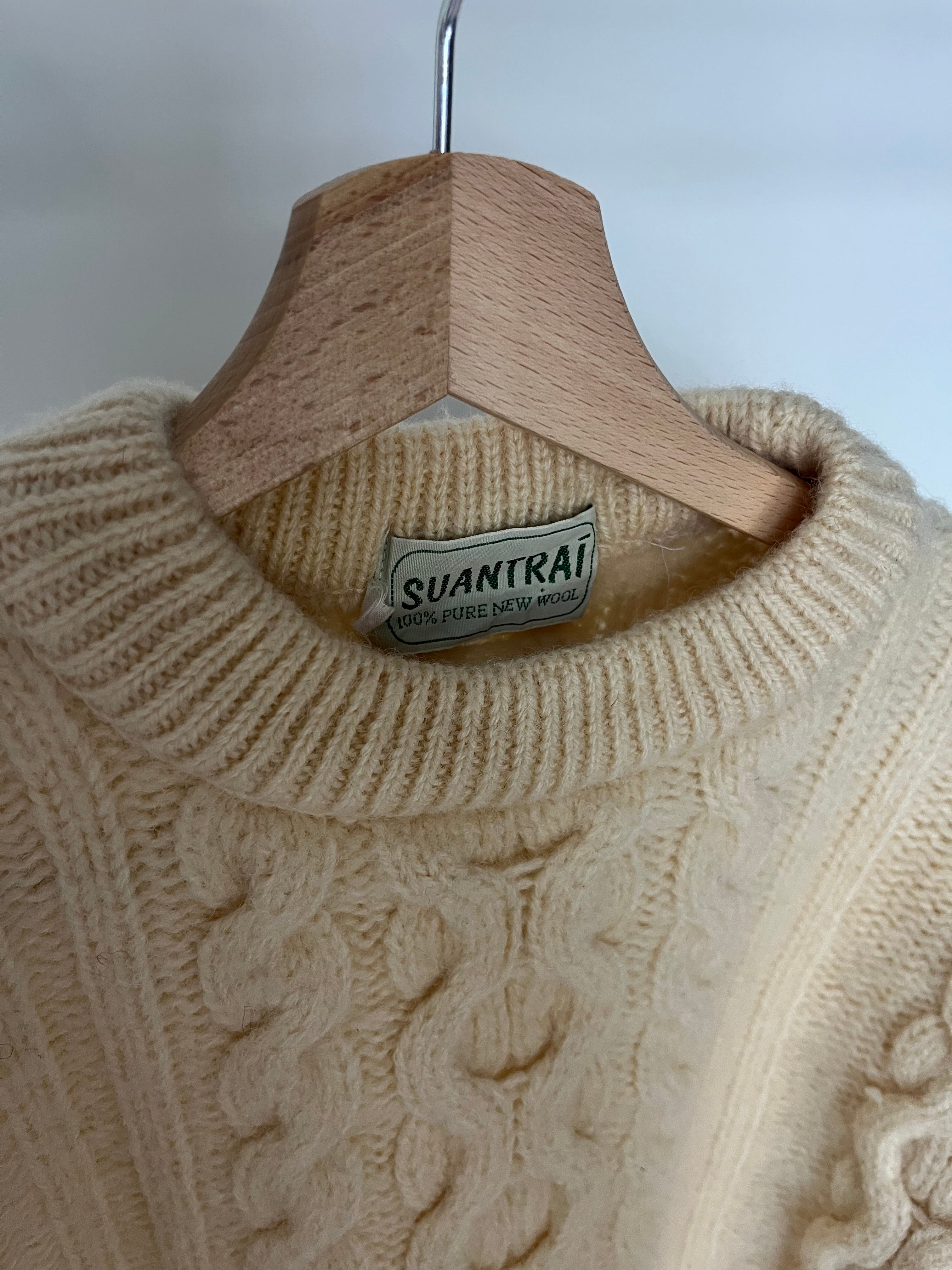 Irish fisherman knitwear 100% pure wool