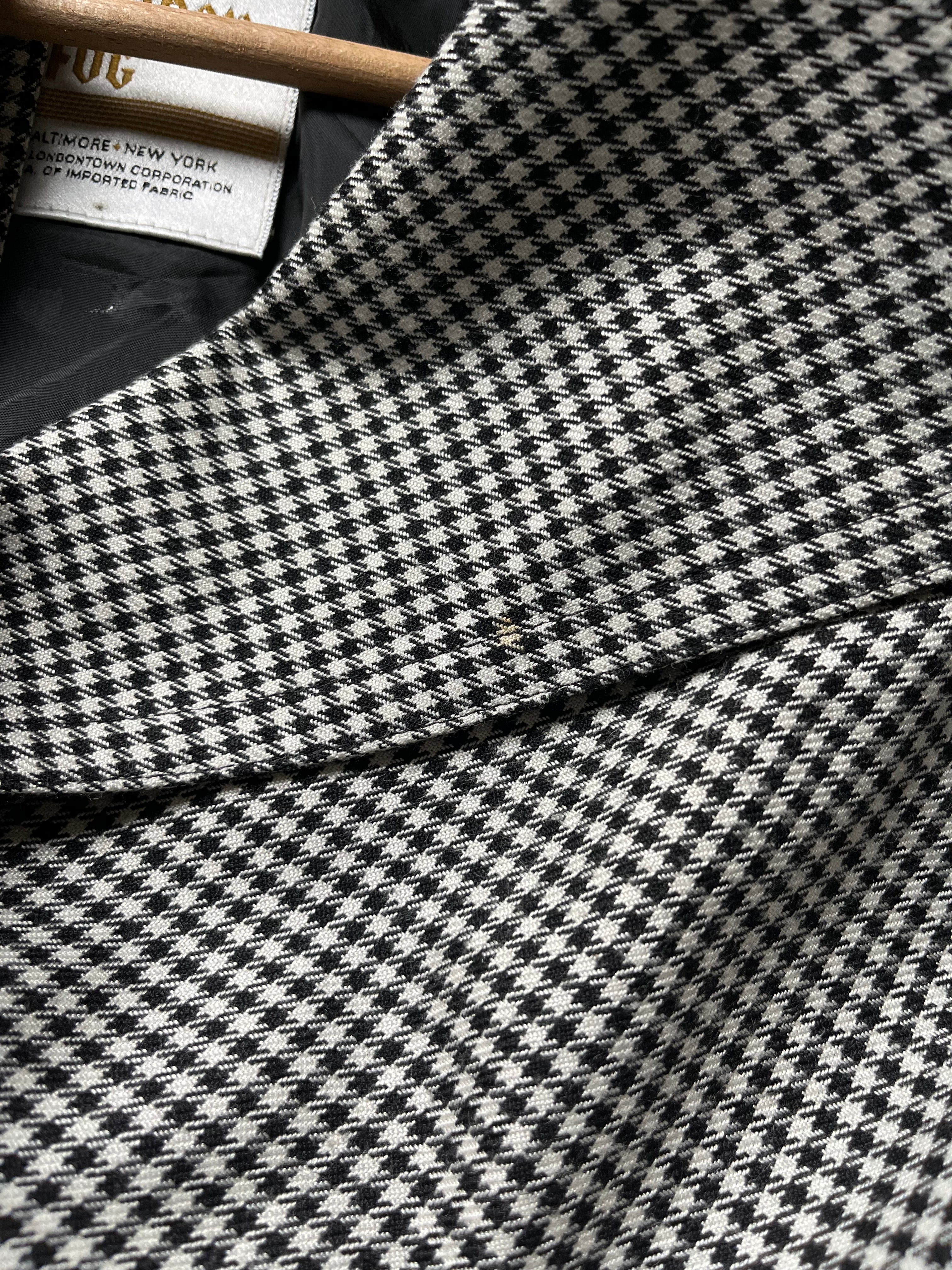 London Fog Trench Coat - pied de poule